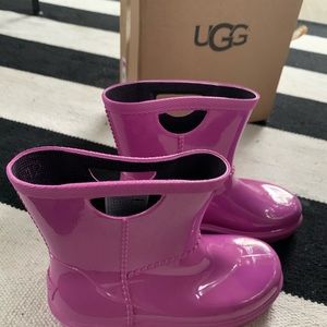 UGG T RAHJEE TODDLER SIZE 11 rain boots purple new